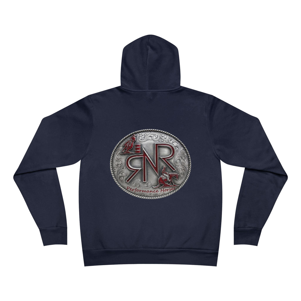RNR Brand, Buckle Logo Unisex Ultra Soft Fleece Pullover Hoodie