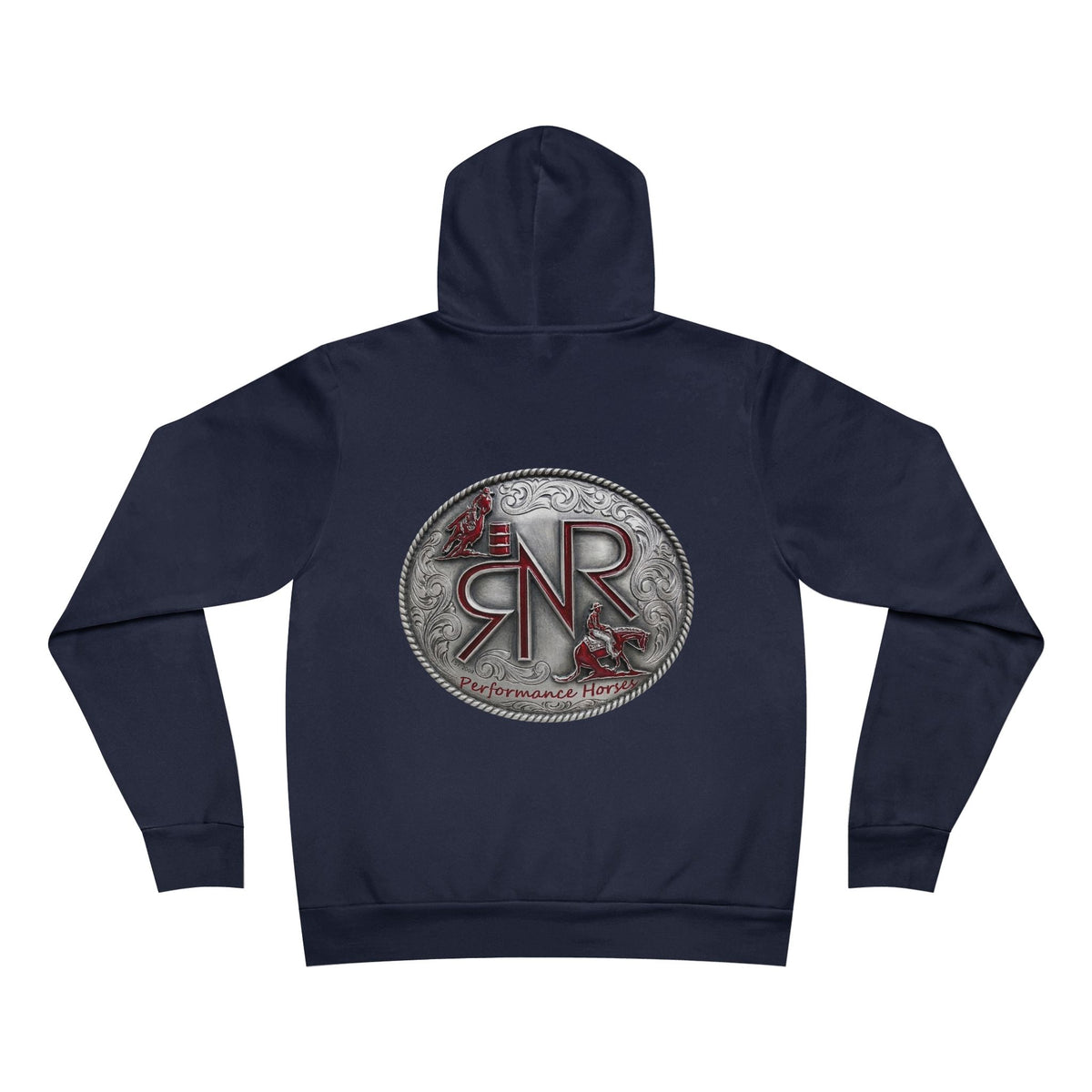 RNR Brand, Buckle Logo Unisex Ultra Soft Fleece Pullover Hoodie