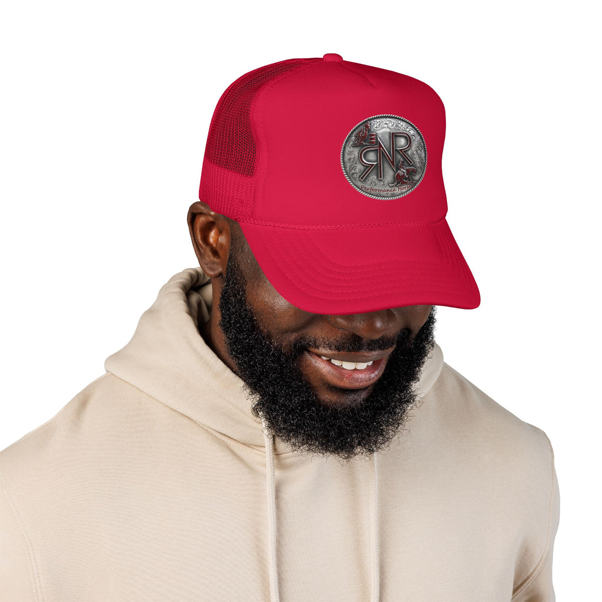 RNR Buckle Logo Foam Trucker Hat