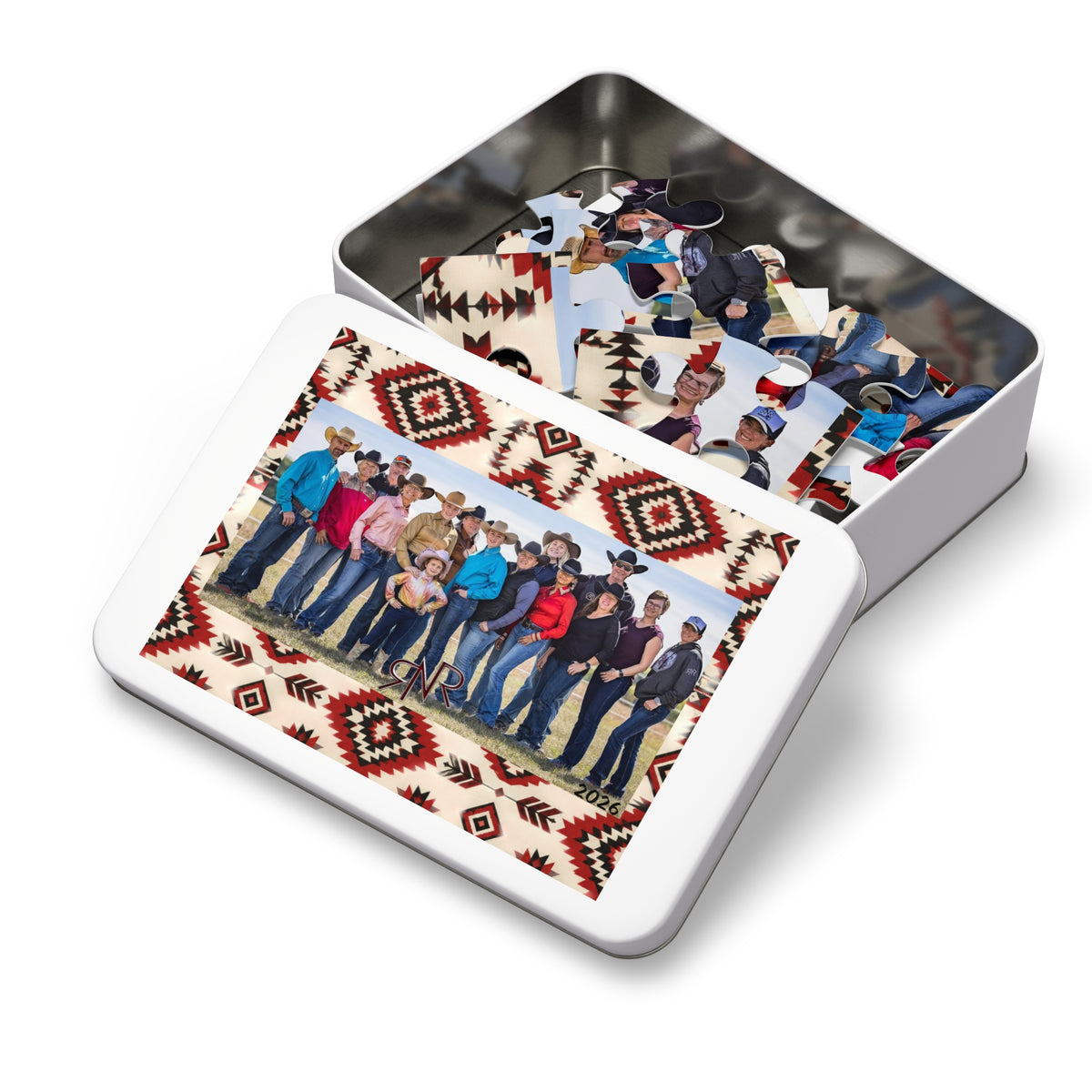 Team RNR 2026 Jigsaw Puzzle with Tin