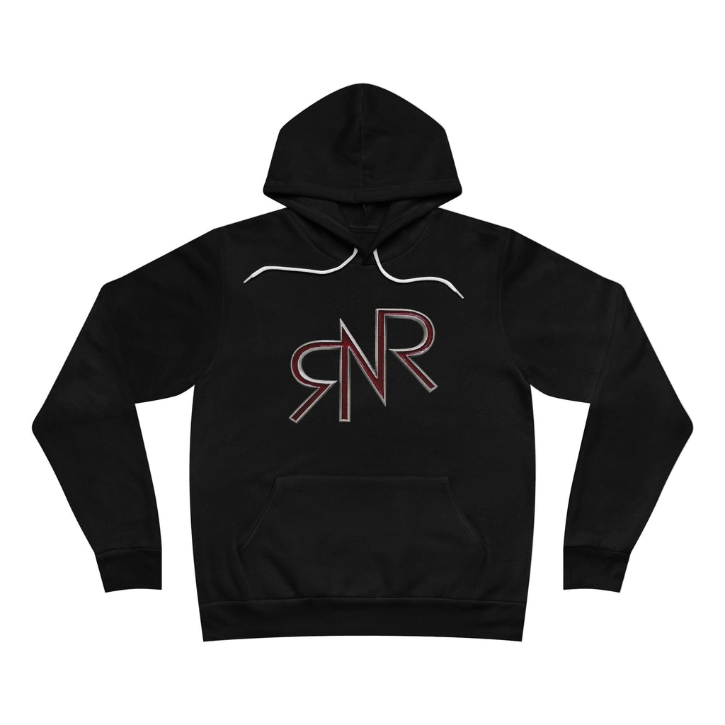 RNR Brand, Buckle Logo Unisex Ultra Soft Fleece Pullover Hoodie