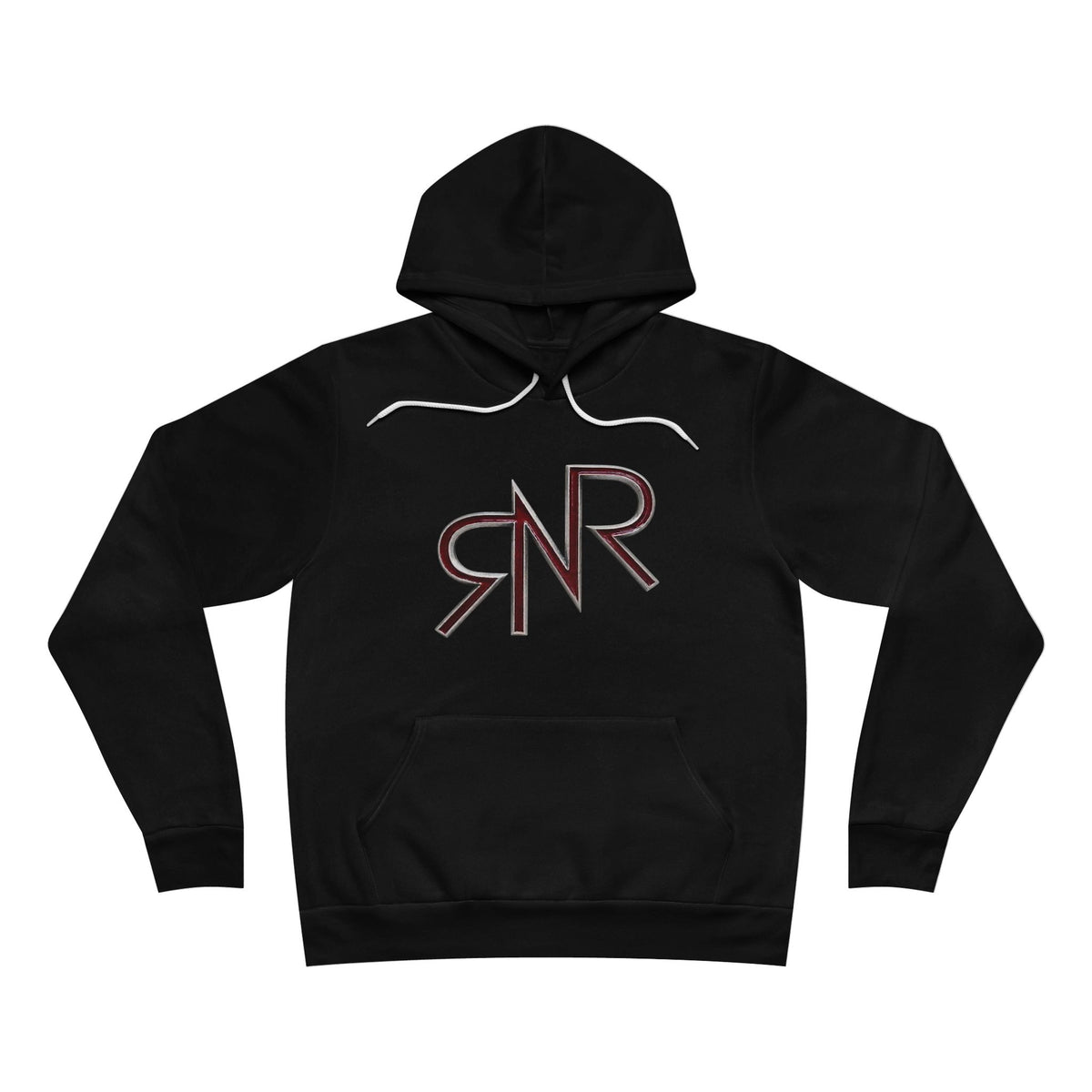 RNR Brand, Buckle Logo Unisex Ultra Soft Fleece Pullover Hoodie