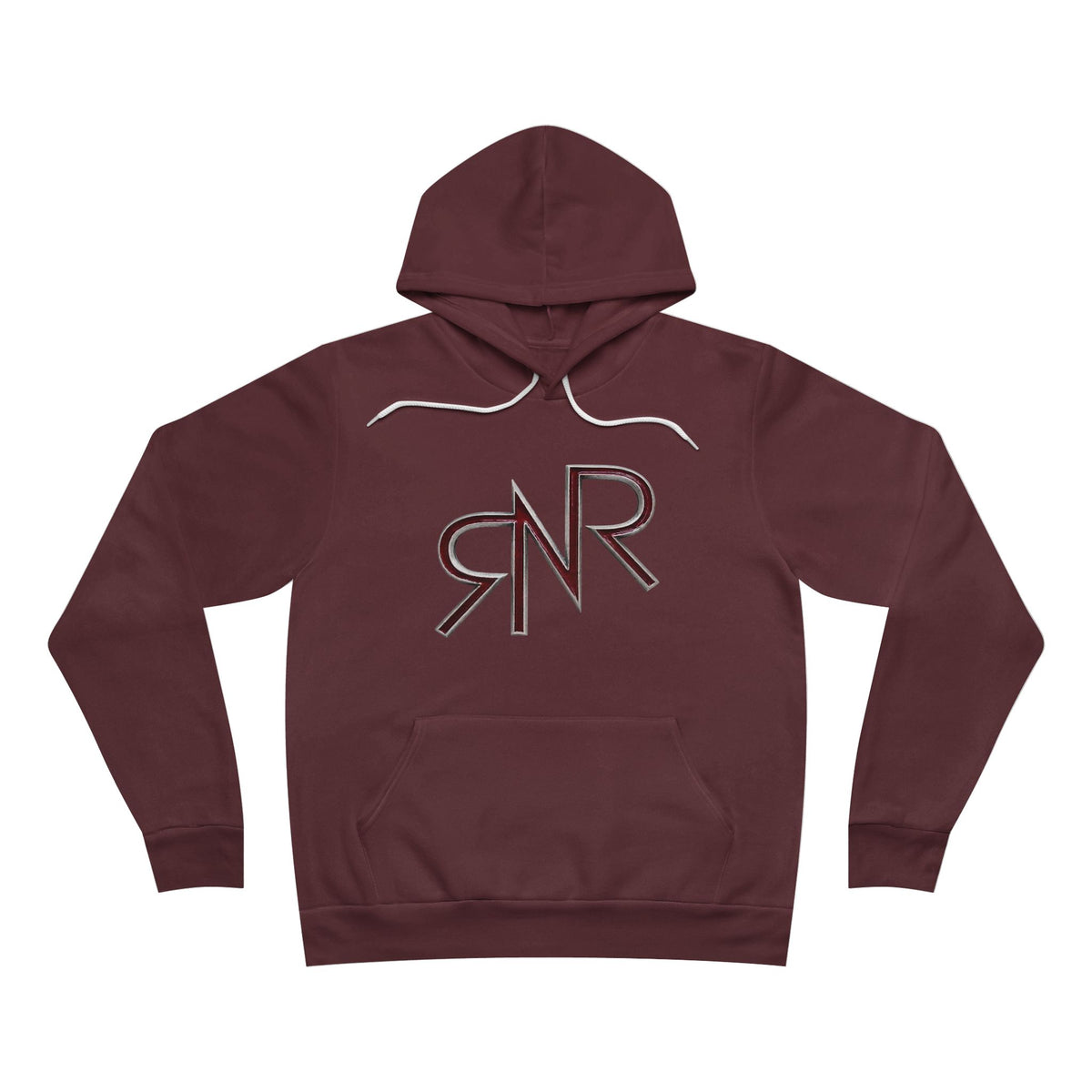 RNR Brand, Buckle Logo Unisex Ultra Soft Fleece Pullover Hoodie