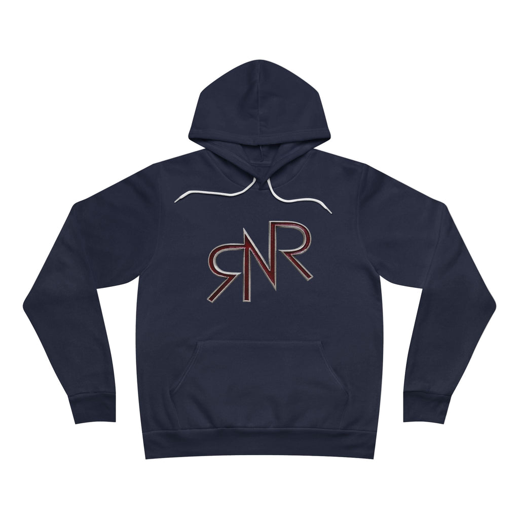 RNR Brand, Buckle Logo Unisex Ultra Soft Fleece Pullover Hoodie