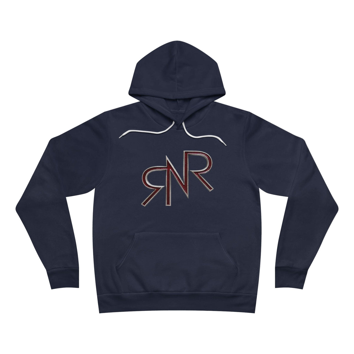RNR Brand, Buckle Logo Unisex Ultra Soft Fleece Pullover Hoodie