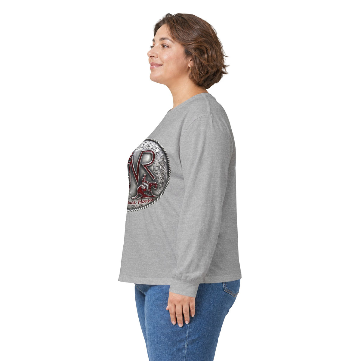 RNR Buckle Logo Ultra Cotton Long Sleeve Tee