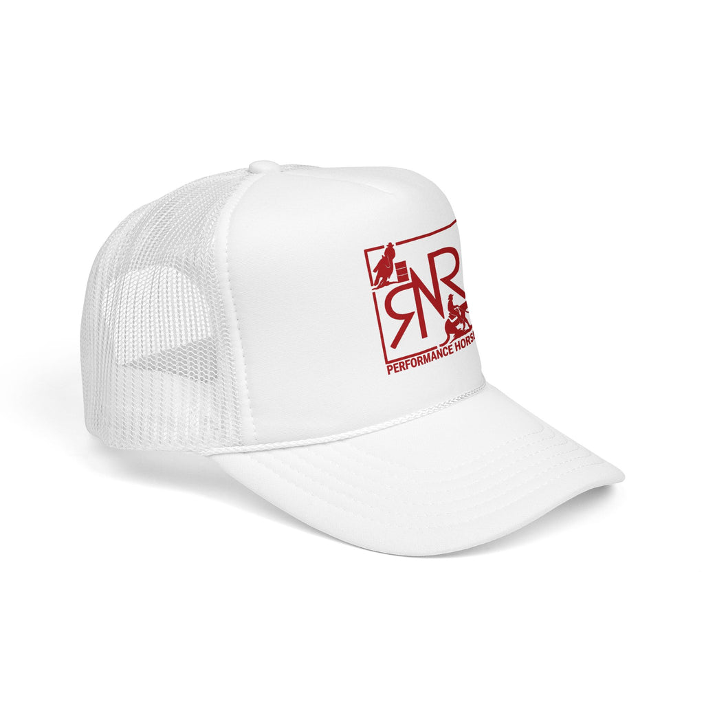 RNR Red Logo Printed Foam Trucker Hat