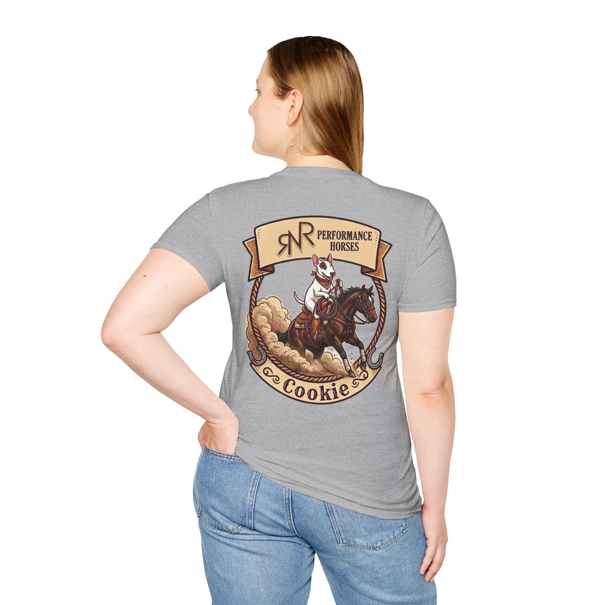 RNR mascot "Cookie" - Unisex Softstyle T-Shirt