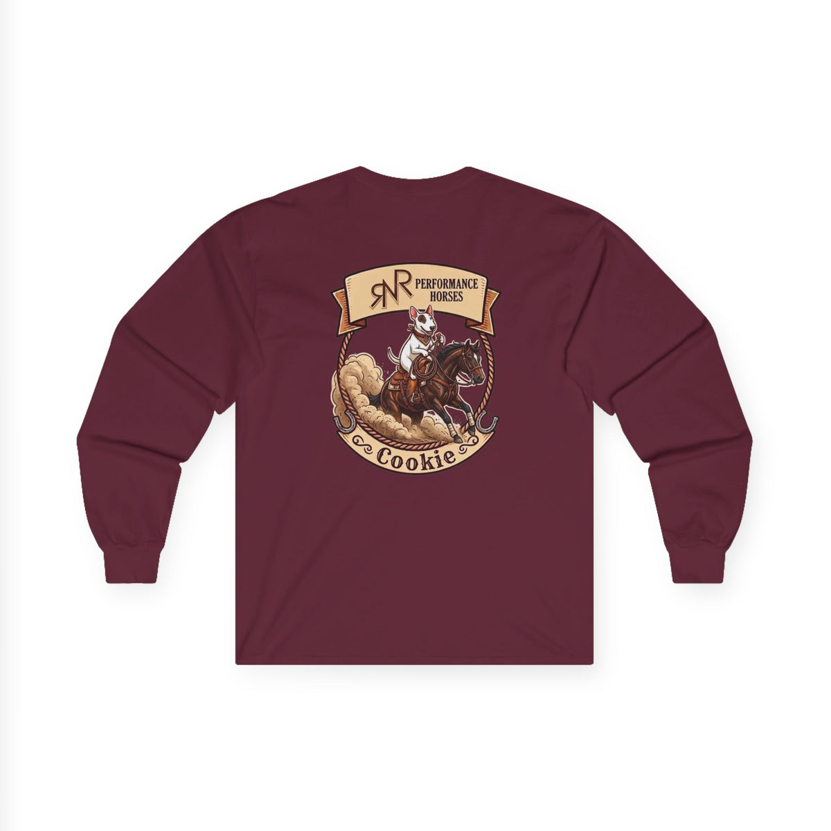 RNR mascot "Cookie" Ultra Cotton Long Sleeve Tee