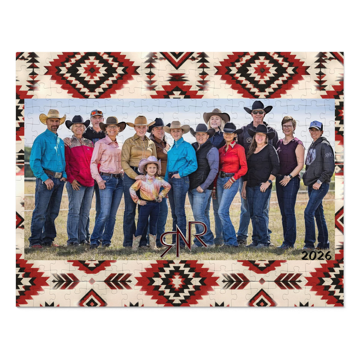Team RNR 2026 Jigsaw Puzzle with Tin