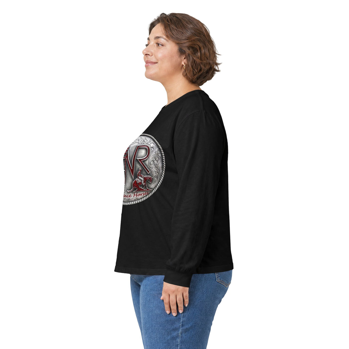 RNR Buckle Logo Ultra Cotton Long Sleeve Tee