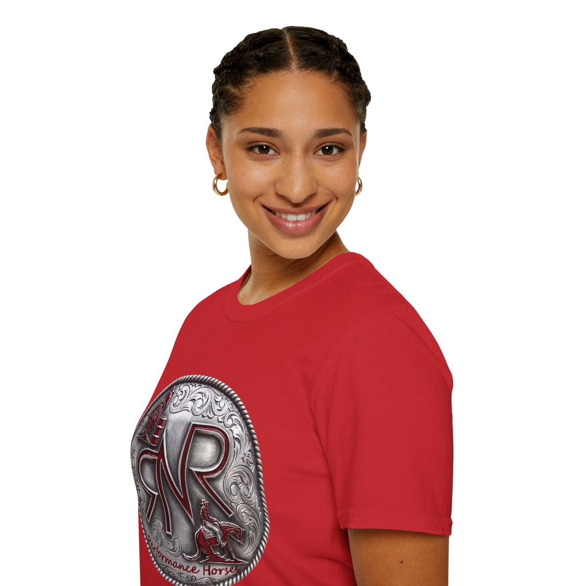 Unisex Softstyle T-shirt - RNR Buckle Logo