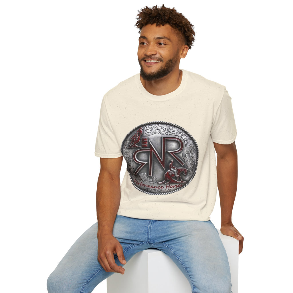 Unisex Softstyle T-shirt - RNR Buckle Logo