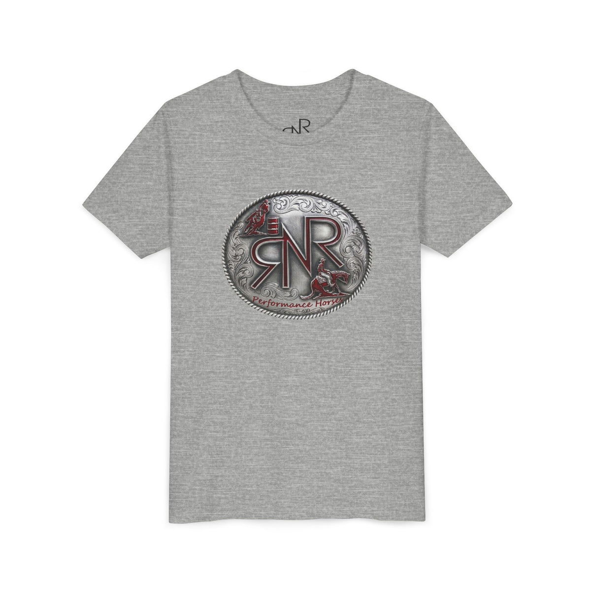 Youth Short Sleeve Tee - RNR Buckle Logo