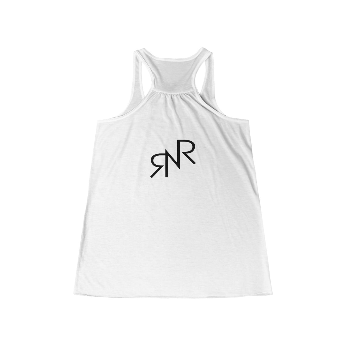 RNR Buckle Logo Women's Flowy Racerback Tank