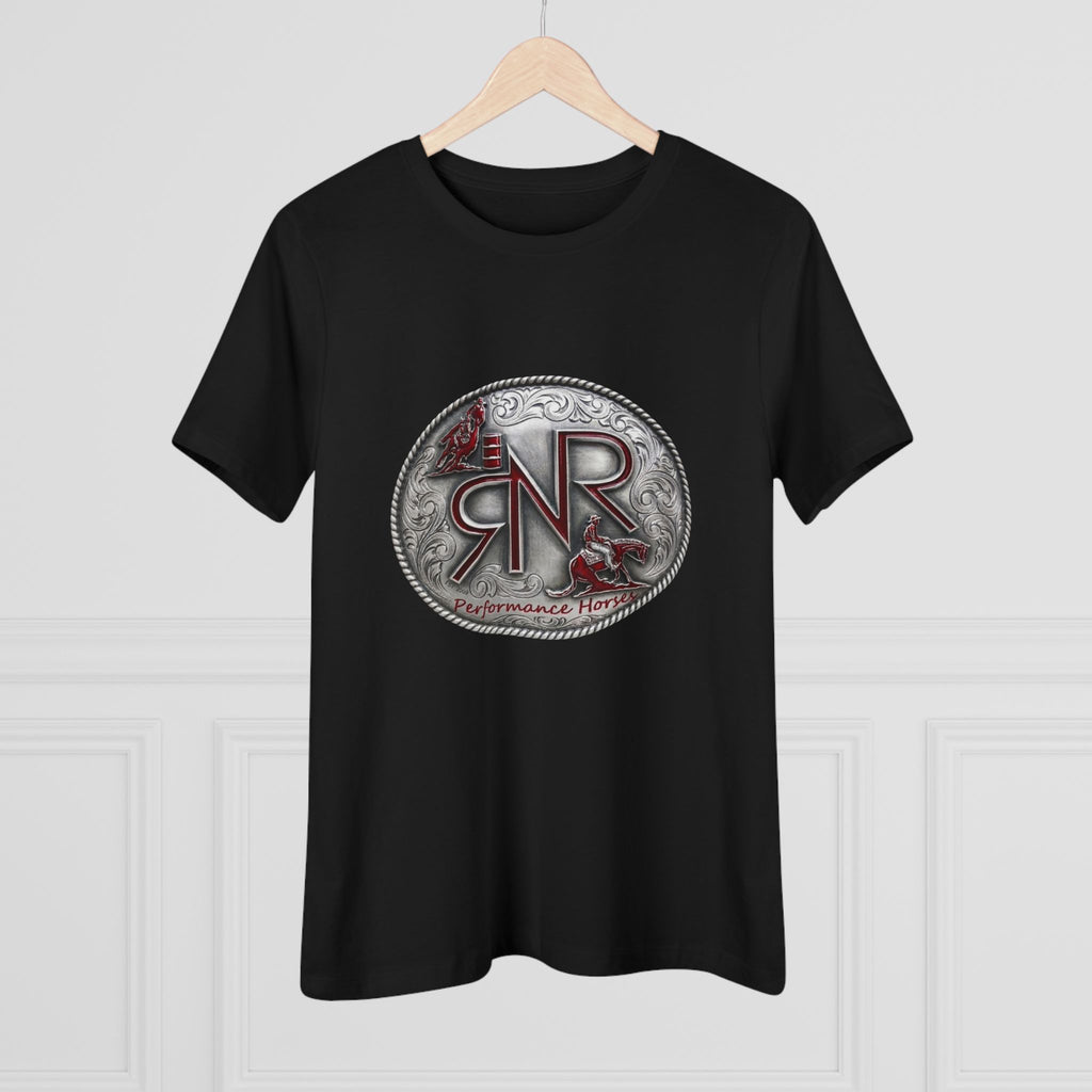 RNR Buckle Logo Women's Bella Canvas Soft Cotton Tee