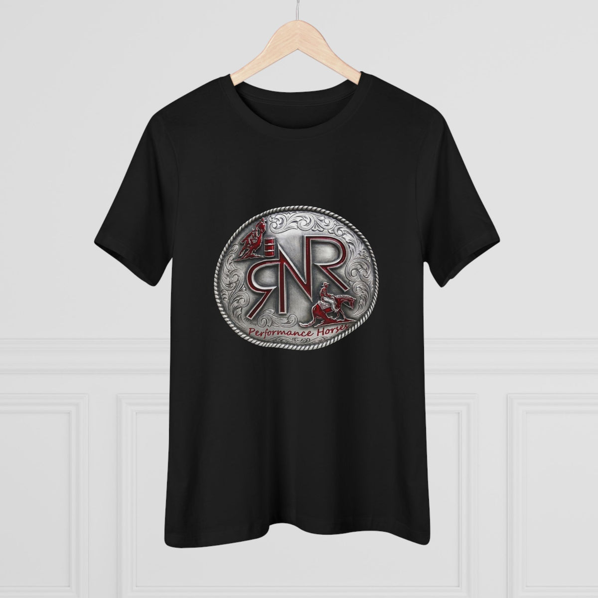 RNR Buckle Logo Women's Bella Canvas Soft Cotton Tee