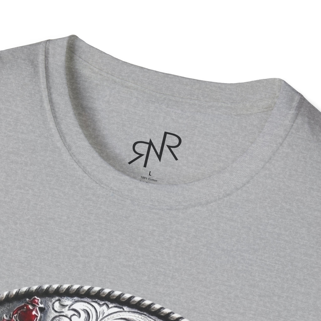 Unisex Softstyle T-shirt - RNR Buckle Logo