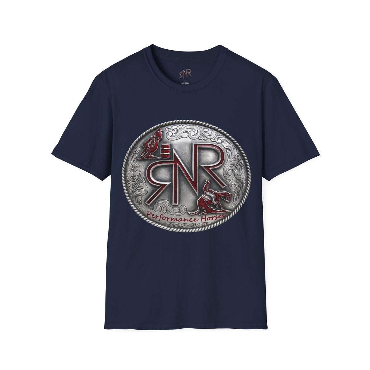 Unisex Softstyle T-shirt - RNR Buckle Logo