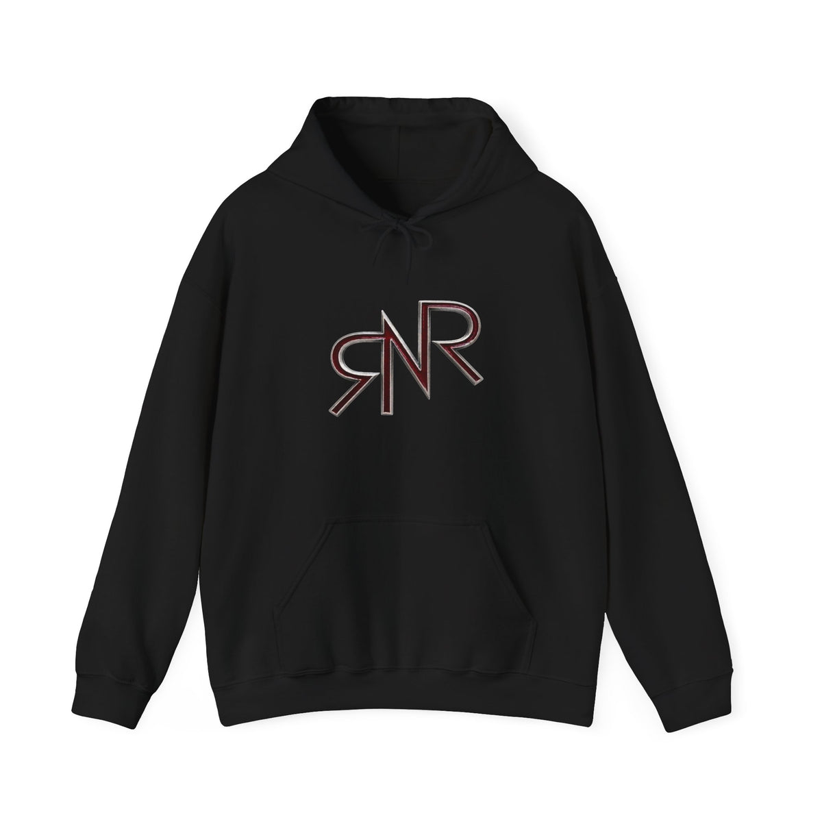 RNR brand, buckle Logo Hooded Sweatshirt