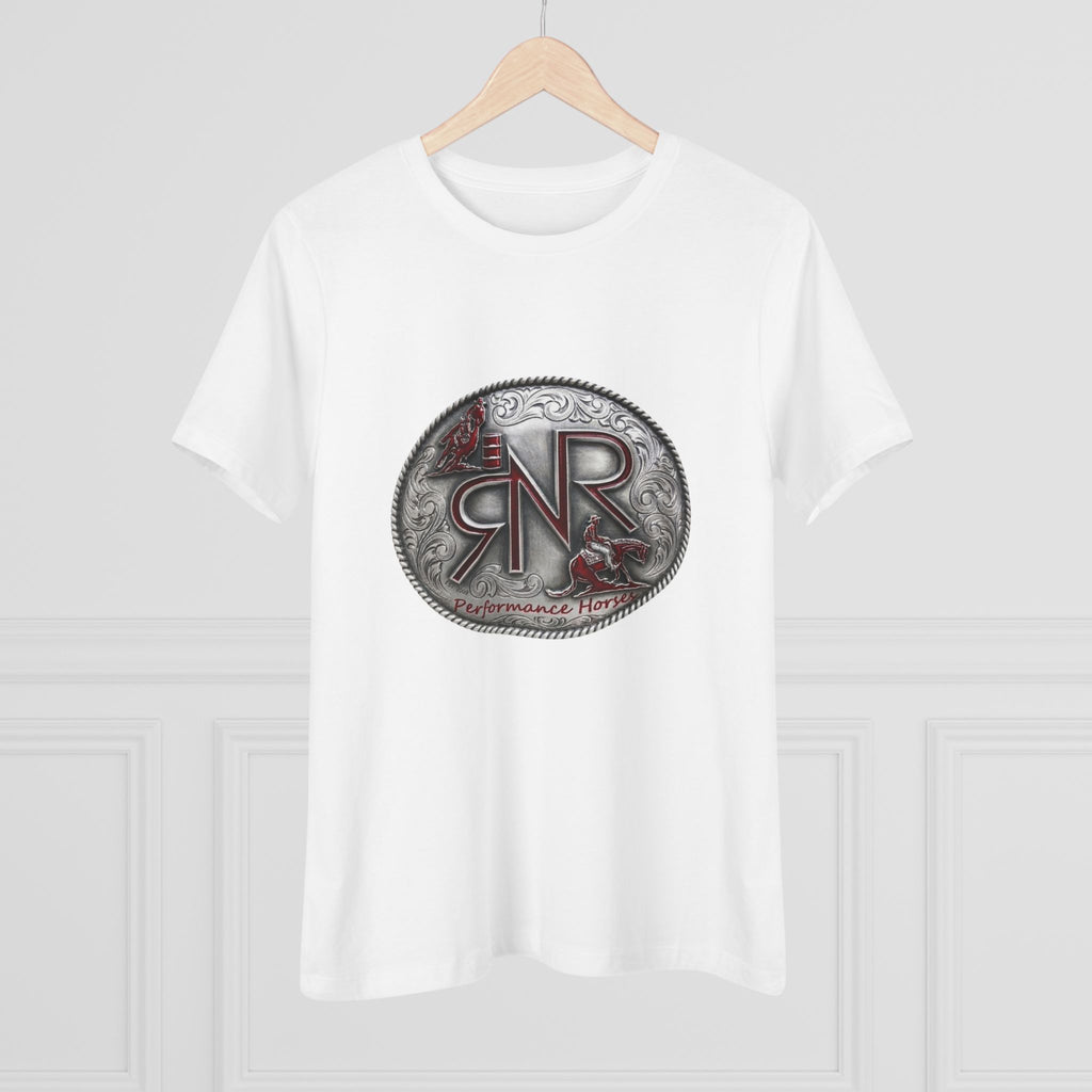 RNR Buckle Logo Women's Bella Canvas Soft Cotton Tee