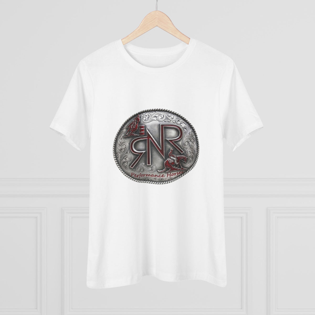 RNR Buckle Logo Women's Bella Canvas Soft Cotton Tee