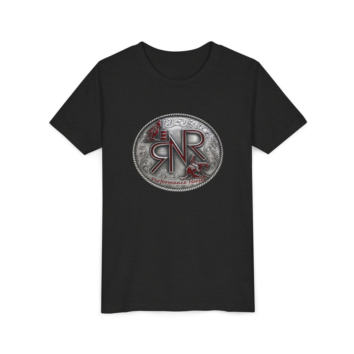 Youth Short Sleeve Tee - RNR Buckle Logo