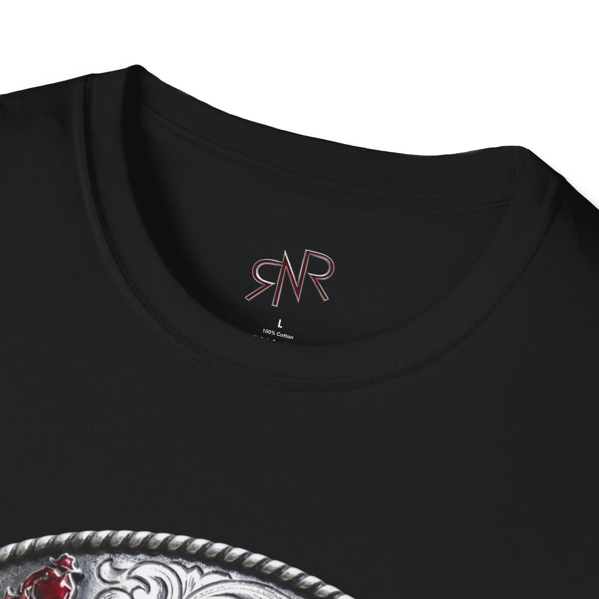 Unisex Softstyle T-shirt - RNR Buckle Logo