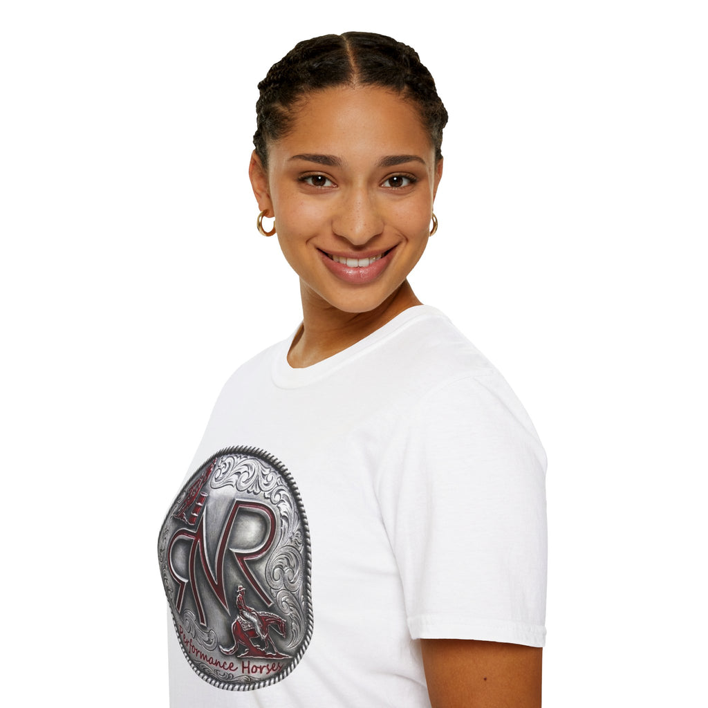 Unisex Softstyle T-shirt - RNR Buckle Logo